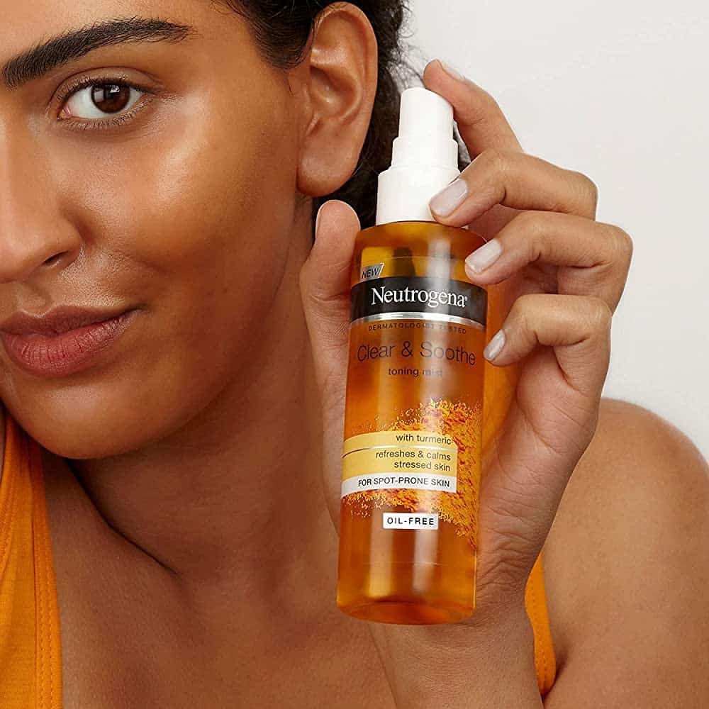 تونر زردچوبه نوتروژینا مدل soothing clear