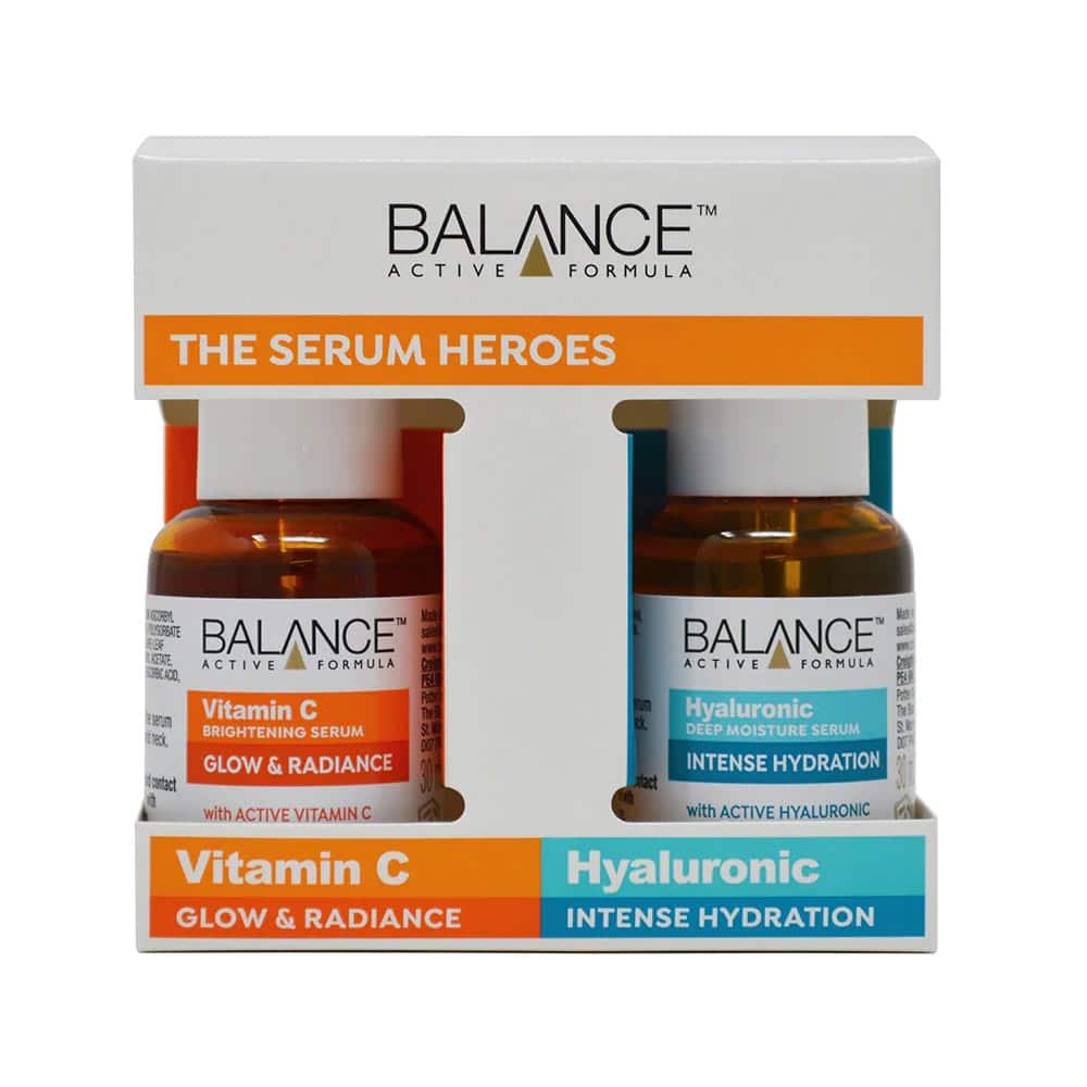 ست سرم های بالانس ویتامین سی و هیالورونیک Balance The Serum