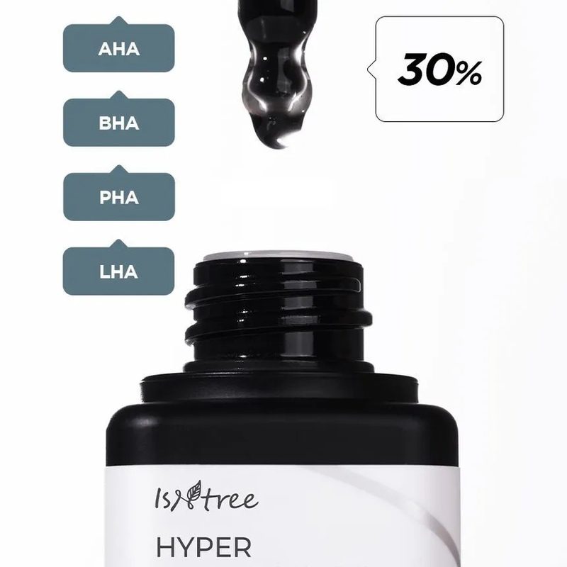 سرم لایه بردار قوی ایزنتری (Isntree) هایپر اسید ( Hyper Acid 4 AHA BHA PHA LHA