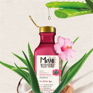 شامپو آبرسان عصاره آب هندوانه هیبیسکوس مائویی Maui Hair Care Daily Hydration Hibiscus Water Shampoo