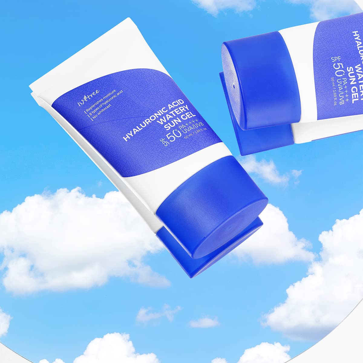 ضد آفتاب ژلی هیالورونیک اسید ایزنتری Isntree hyaluronic acid watery sun gel
