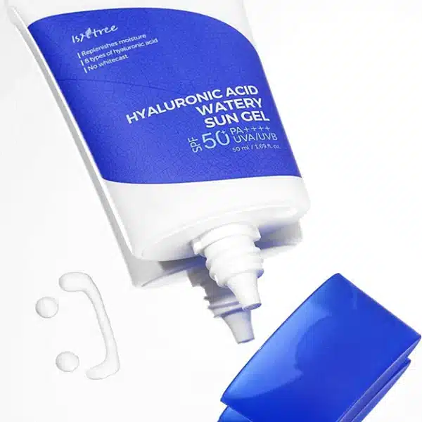 ضد آفتاب ژلی هیالورونیک اسید ایزنتری Isntree hyaluronic acid watery sun gel