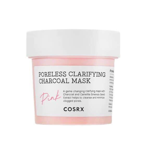 ماسک ذغال منافذ پینک کوزارکس 110 میل COSRX Poreless Clarifying Charcoal Mask Pink