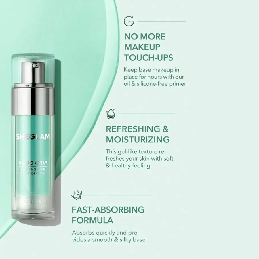 پرایمر آبرسان شیگلم 45 میل Sheglam Good Grip Hydrating Primer