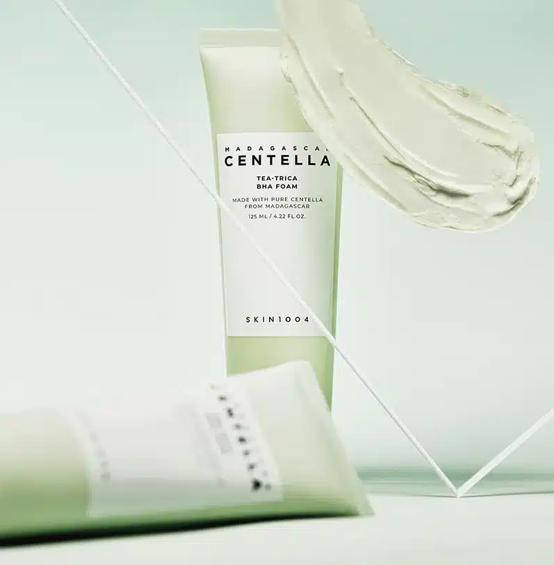 فوم بی اچ ا چای ماداگاسکار سنتلا تریکا اسکین 1004 SKIN1004 Madagascar Centella Tea Trica BHA Foam