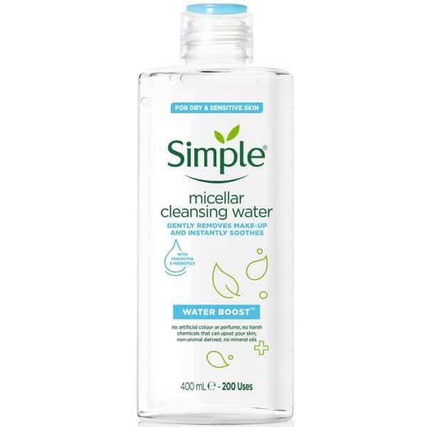 میسلار واتر سیمپل مناسب پوست خشک و حساس 400 میل Water Boost