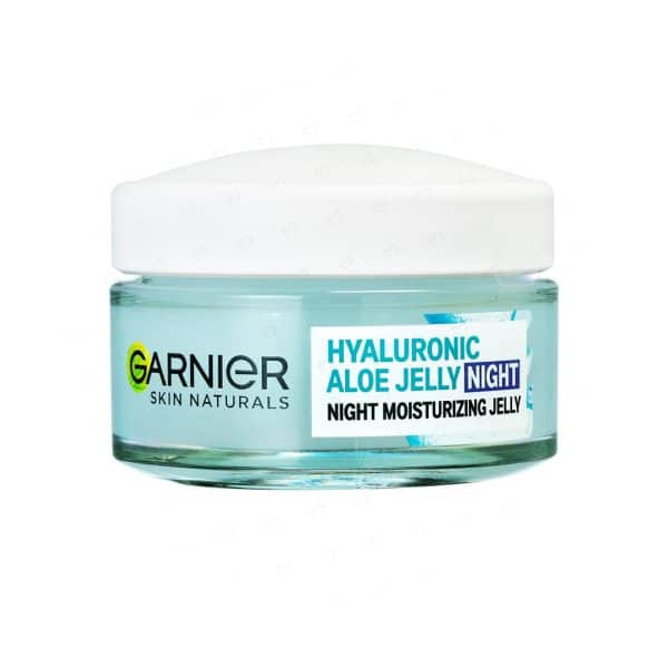 ژل آبرسان شبانه گارنیر Garnier حجم 50 میل Garnier HYALURONIC ALOE JELLY NIGHT