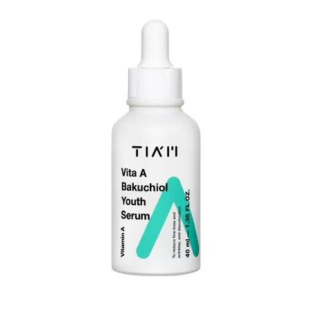 سرم جوان کننده ویتامین آ باکوچیول تیام 40میل TIA’M Vita A Bakuchiol Youth Serum