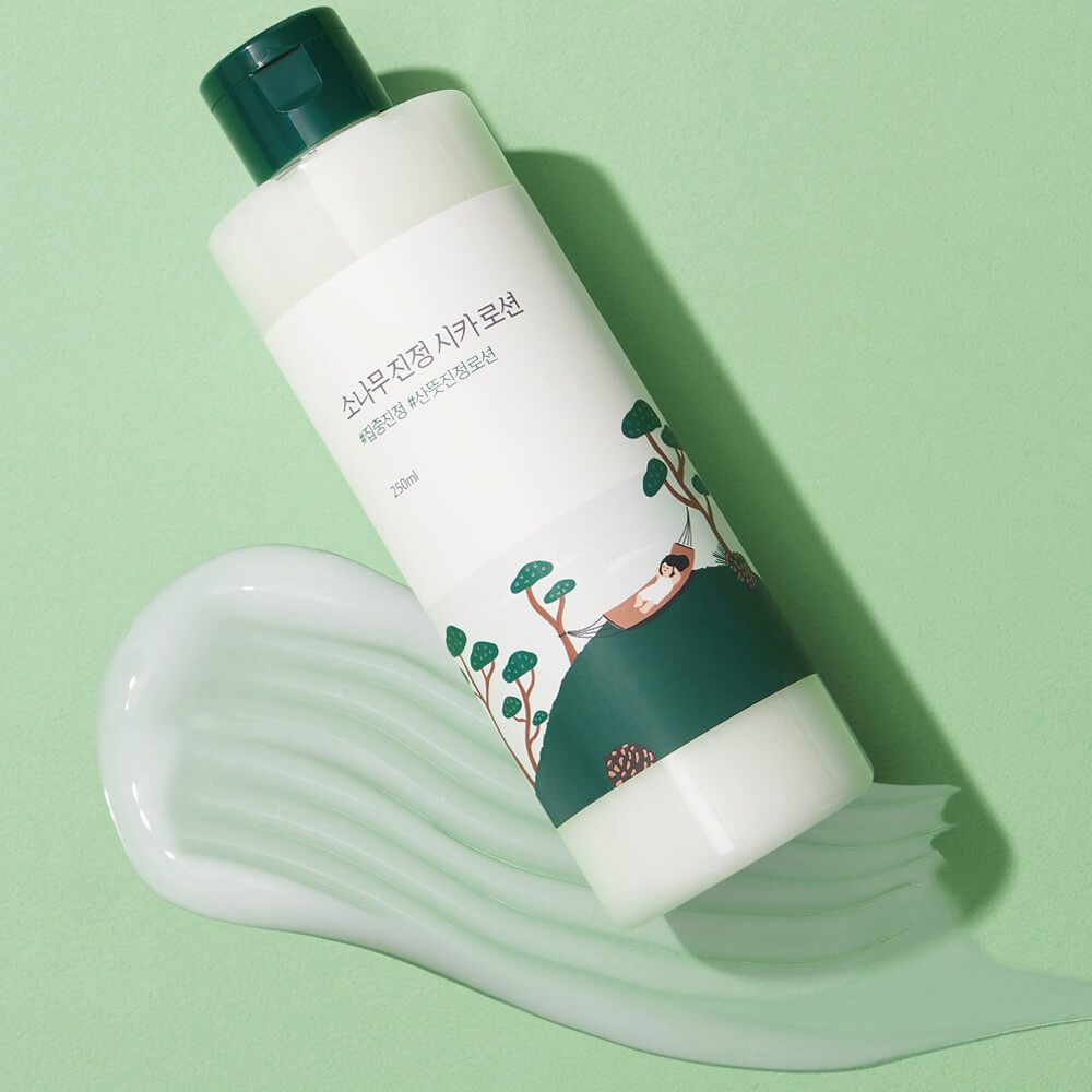 لوسیون تسکین دهنده سیکا راندلب 250 میل Round Lab Pine Calming Cica Lotion