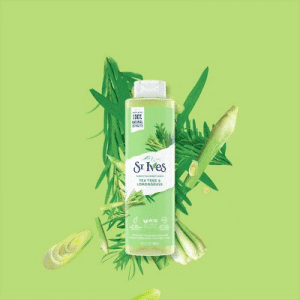 شامپو بدن چای سبز و گیاه لیمو سنت ایوز | 650 میل St. Ives Tea Tree & Lemongrass Body Wash