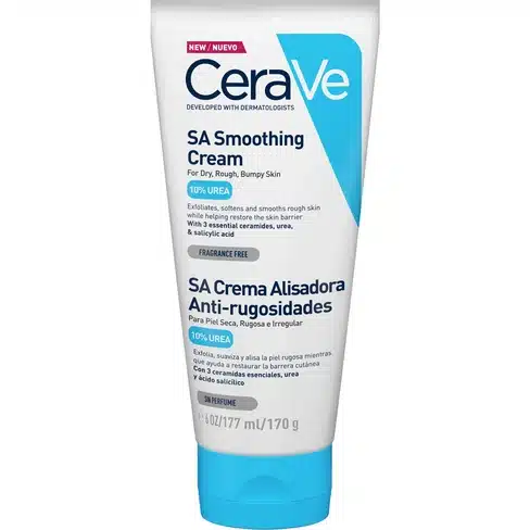 کرم نرم کننده پوست خشک و خشن 177 میل SA UREA10% سراوی CERAVE