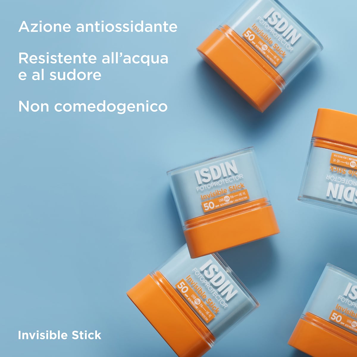 ضد آفتاب استیکی ایزدین (مناسب نواحی حساس در معرض نور آفتاب) 10 گرم  ISDIN Fotoprotector Invisible Stick SPF 50