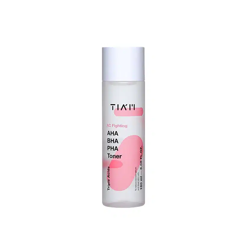 تونر ضد جوش و لایه‌بردار Aha تیام 180 میل Tiam AC Fighting AHA BHA PHA Toner