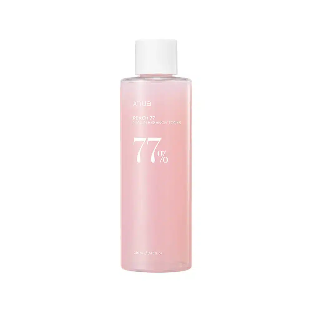 تونر اسنس مرطوب کننده و روشن کننده هلو نیاسینامید آنوا 250 میل Anua Peach 77% Niacin Essence Toner