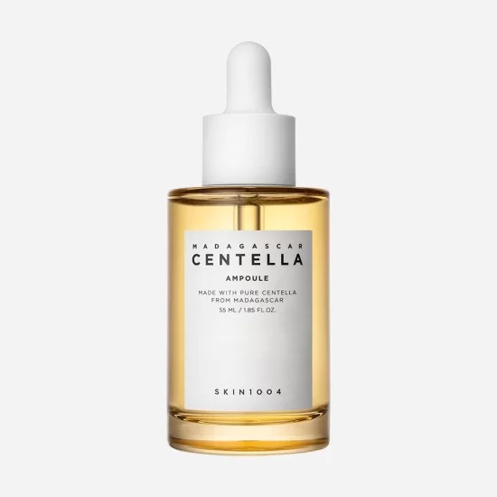 آمپول تسکین دهنده ترمیم کننده سنتلا 55 میل ماداگاسکار اسکین 1004 Skin1004 Madagascar Centella Ampoule