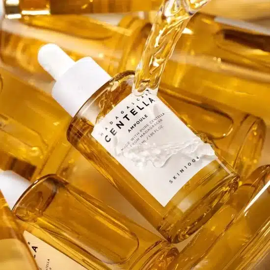 آمپول تسکین دهنده ترمیم کننده سنتلا 55 میل ماداگاسکار اسکین 1004 Skin1004 Madagascar Centella Ampoule