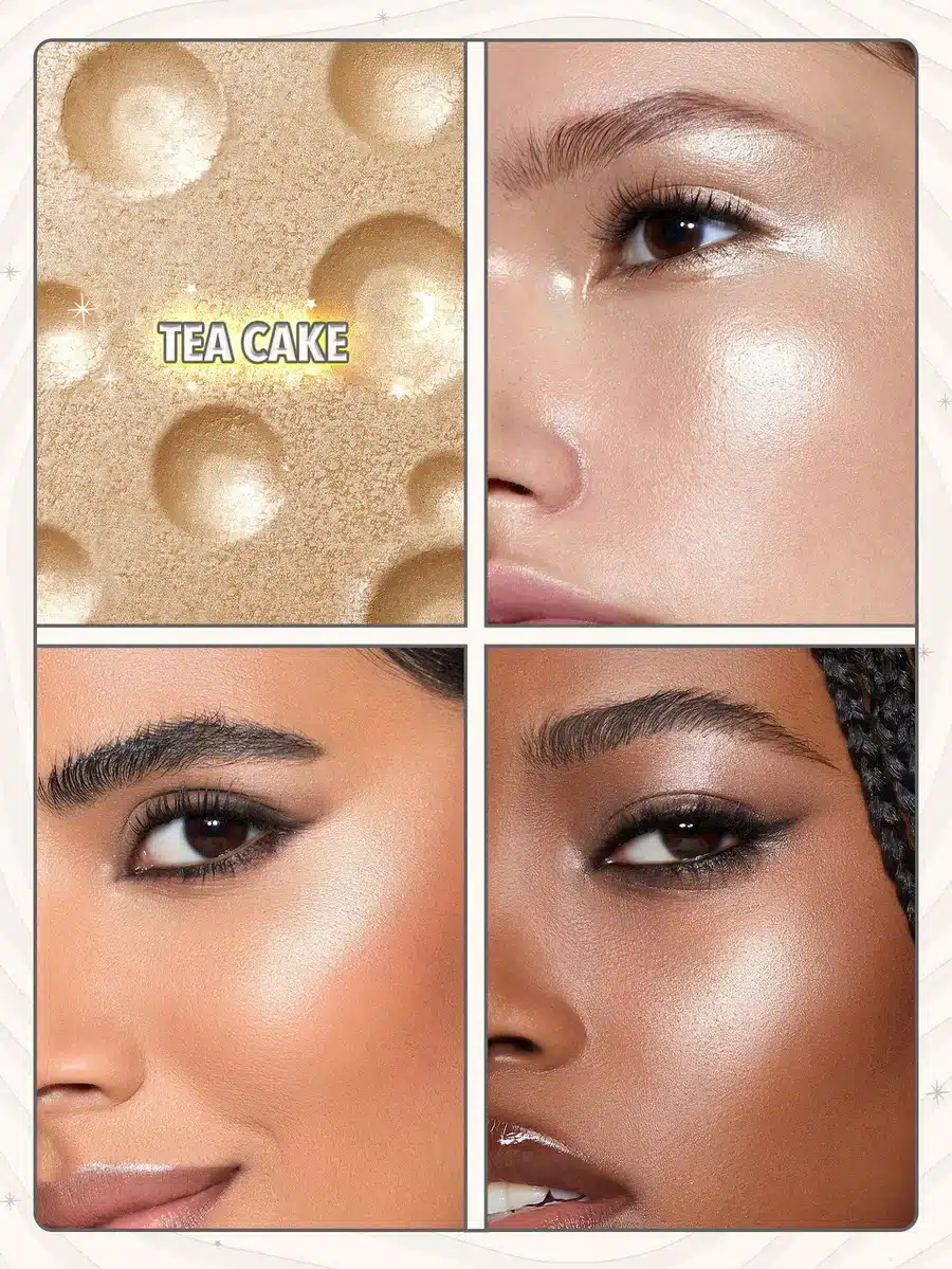 هایلایتر شیگلم مدل فضایی در 4 رنگ Sheglam LUNAR GLOW Highlighter