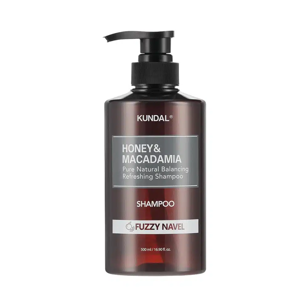 شامپو ماکادمیا کوندال مدل فازی Kundal – Honey & Macadamia Nature Shampoo 500ml – Fuzzy Navel