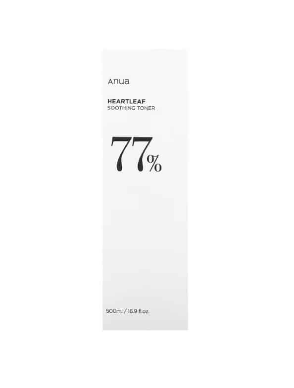 تونر تسکین دهنده 500 میل (آنوا) انوا _ Anua Heartleaf 77% Soothing Toner 500Ml