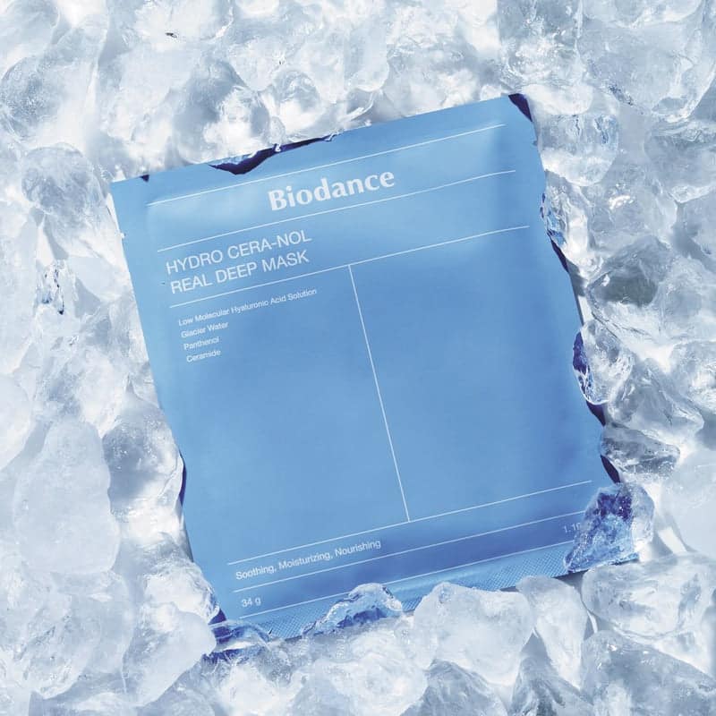 ماسک آبرسان و تقویت کننده بایودنس 4 عددی Biodance Hydro Cera-nol Real Deep Mask