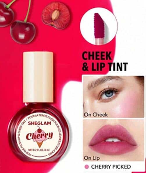 تینت لب و گونه شیگلم در 3 رنگ  sheglam For the Flush Lip & Cheek Tint