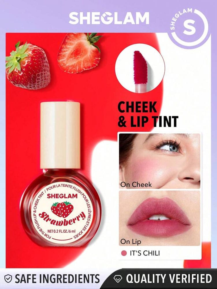 تینت لب و گونه شیگلم در 3 رنگ  sheglam For the Flush Lip & Cheek Tint