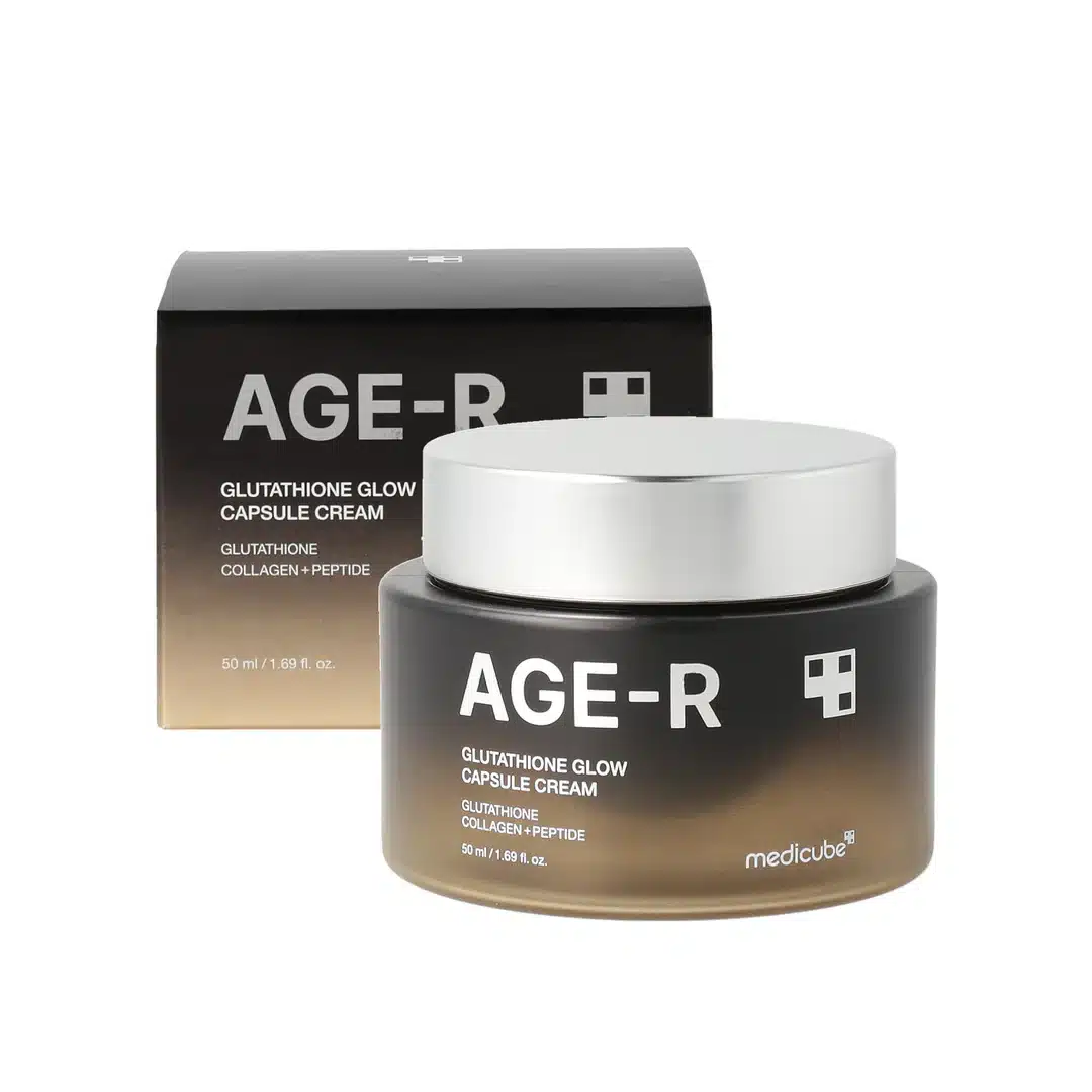 کرم کپسولی گلوتاتیون مدی کیوب – Medicube – Age R Glutathione Glow 50ml