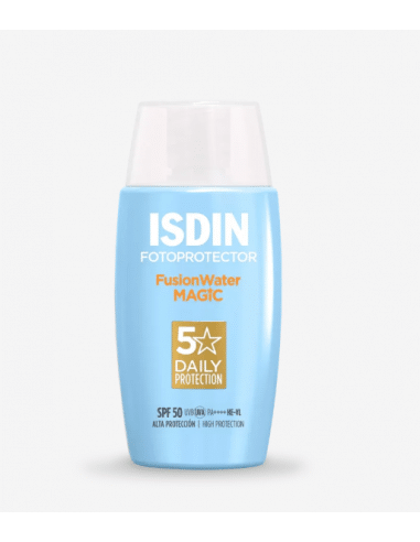 ضد آفتاب فوق العاده سبک فیوژن واتر مجیک ایزدین با SPF50 و حجم 50 میل Isdin Fusion Water MAGIC SPF 50