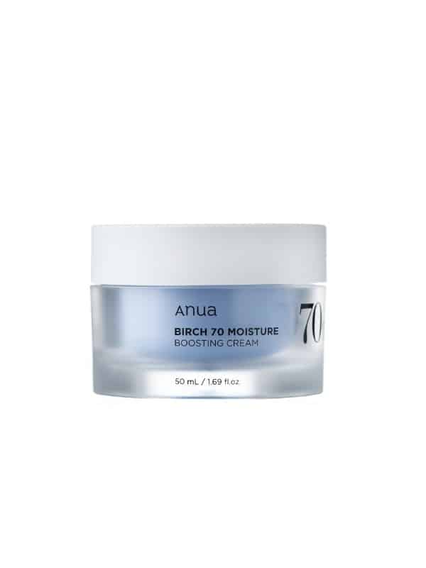 کرم مرطوب کننده 70% کاسه ای بیرچ آنوا | 50 میل Anua Birch 70 Moisture Boosting Cream Moisturizing Cream with Birch Sap 50 ml