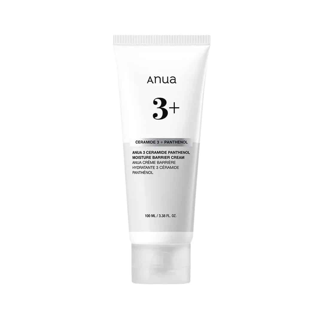 کرم سراماید پنتنول آنوا مرطوب کننده و تقویت کننده سد دفاعی پوست 100 میل ANUA 3 CERAMIDE PANTHENOL MOISTURE BARRIER CREAM
