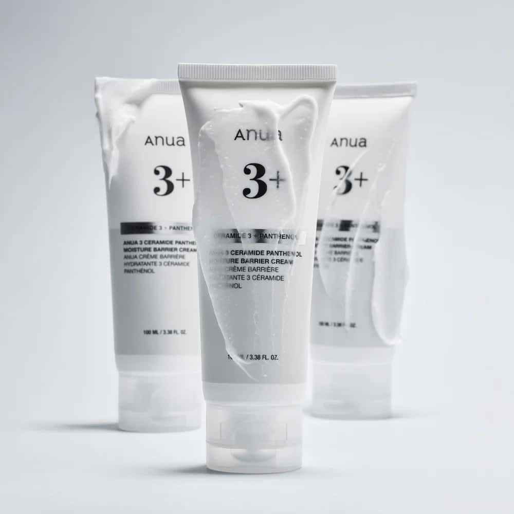 کرم سراماید پنتنول آنوا مرطوب کننده و تقویت کننده سد دفاعی پوست 100 میل ANUA 3 CERAMIDE PANTHENOL MOISTURE BARRIER CREAM