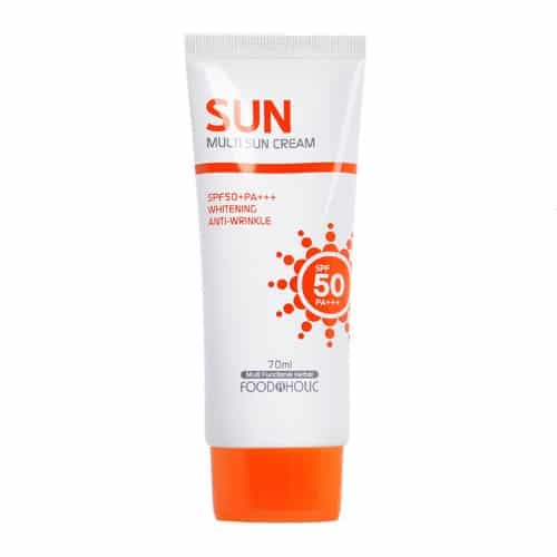 کرم ضد آفتاب چندکاره مولتی سان کریم فوداهولیک با  SPF50+و PA+++ Foodaholic Multi Sun Cream SPF 50+ PA+++