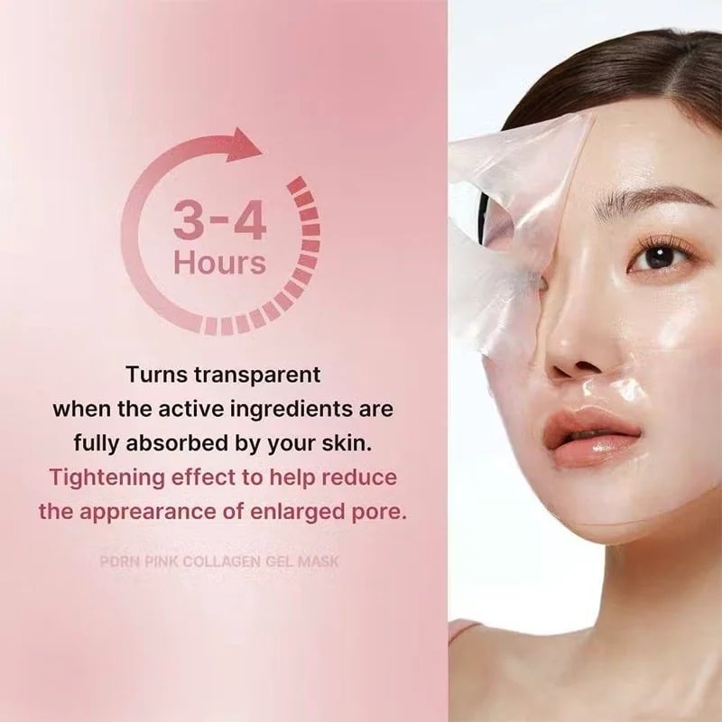 ماسک ورقه ای ژلی کلاژن مدی کیوب-MEDICUBE PDRN PINK COLLAGEN GEL MASK