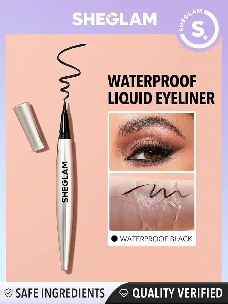 خط چشم ماژیکی و ضدآب شیگلم SHEGLAM Uninterrupted Waterproof Liquid Eyeliner
