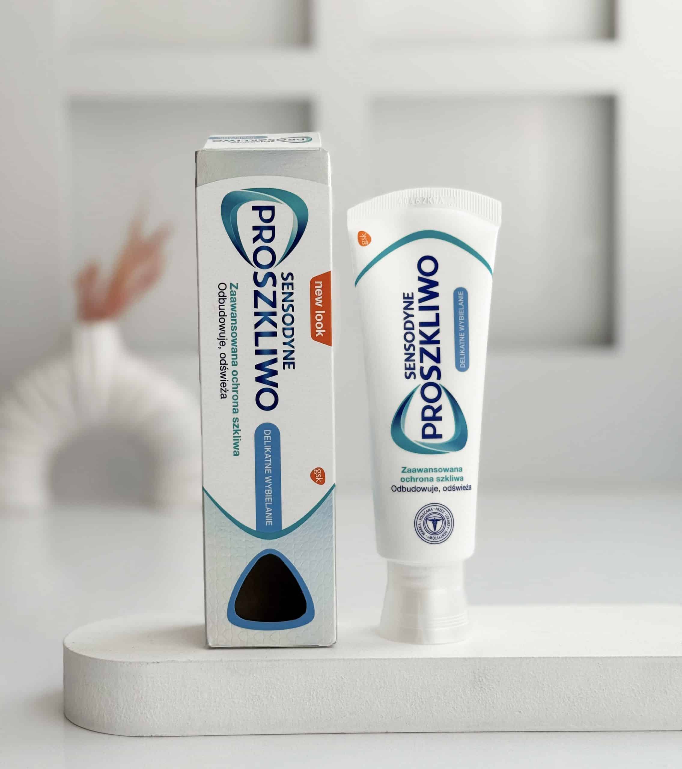 خمیردندان سنسوداین مدل Sensodyne Proszkliwo DELIKATNE WYBIELANIE حجم 75 میل