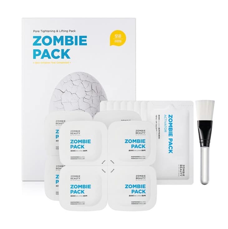 ماسک جمع کننده منافذ و سفت کننده زامبی سنتلا مدل ZOMBIE PACK SKIN 1004 ZOMBIE BEAUTY PORE TIGHTENING & LIFTING PACK