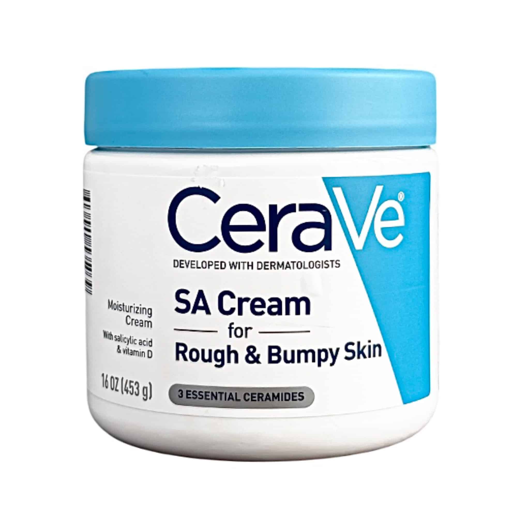 کرم مرطوب کننده SA اسید سالیسیلیک سراوی 453 گرم CERAVE SA Salicylic acid serum moisturizing cream CERAVE