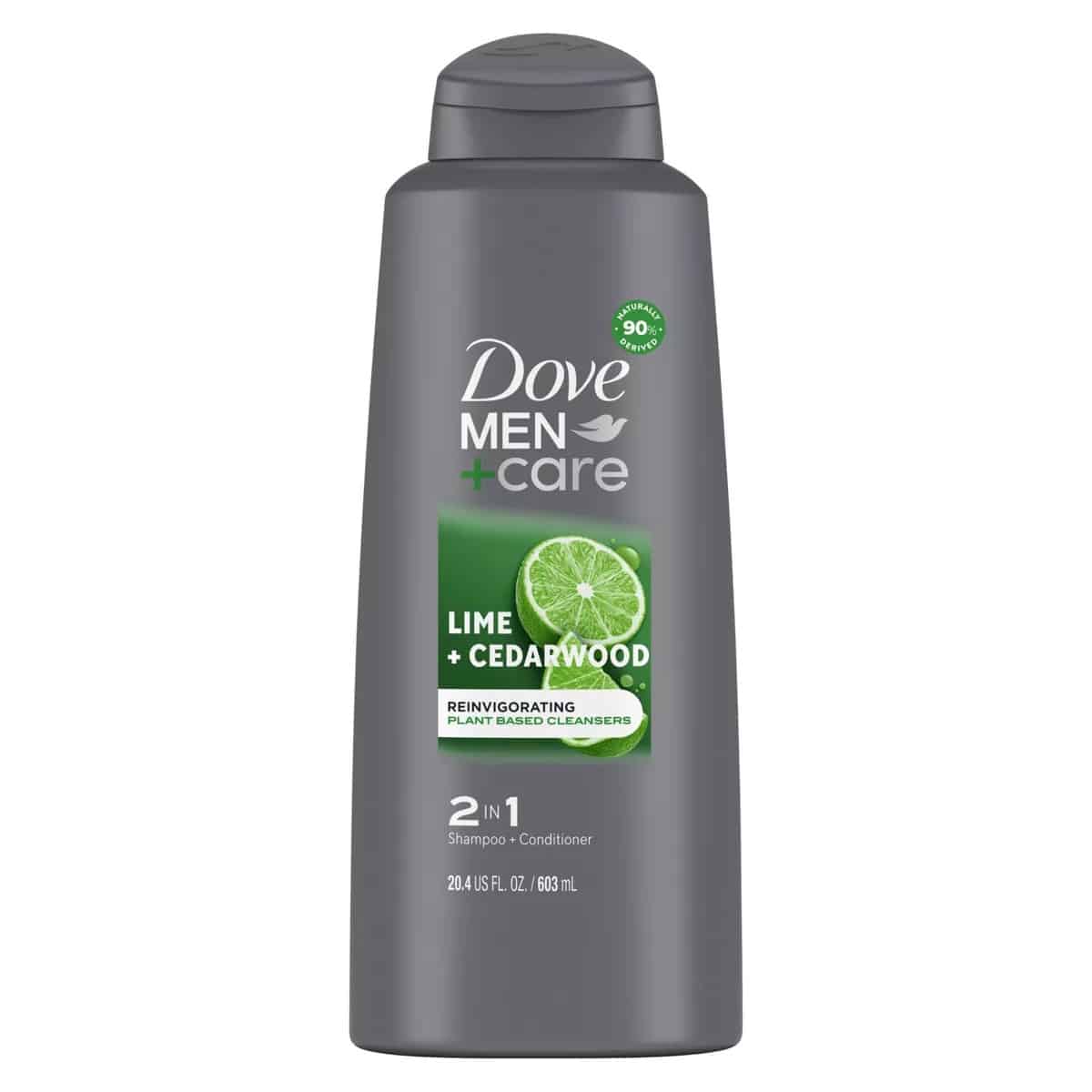 شامپو و نرم کننده مو مردانه سدر و لیمو داو –   MEN+CARE LIME + CEDARWOOD REINVIGORATING™ 2-IN-1 SHAMPOO+CONDITIONER