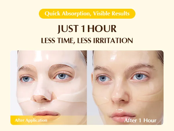 ماسک ورقه ای اکوال بری هیدروژل کلاژن گلو آپ جدا شده از پک EQQUALBERRY
