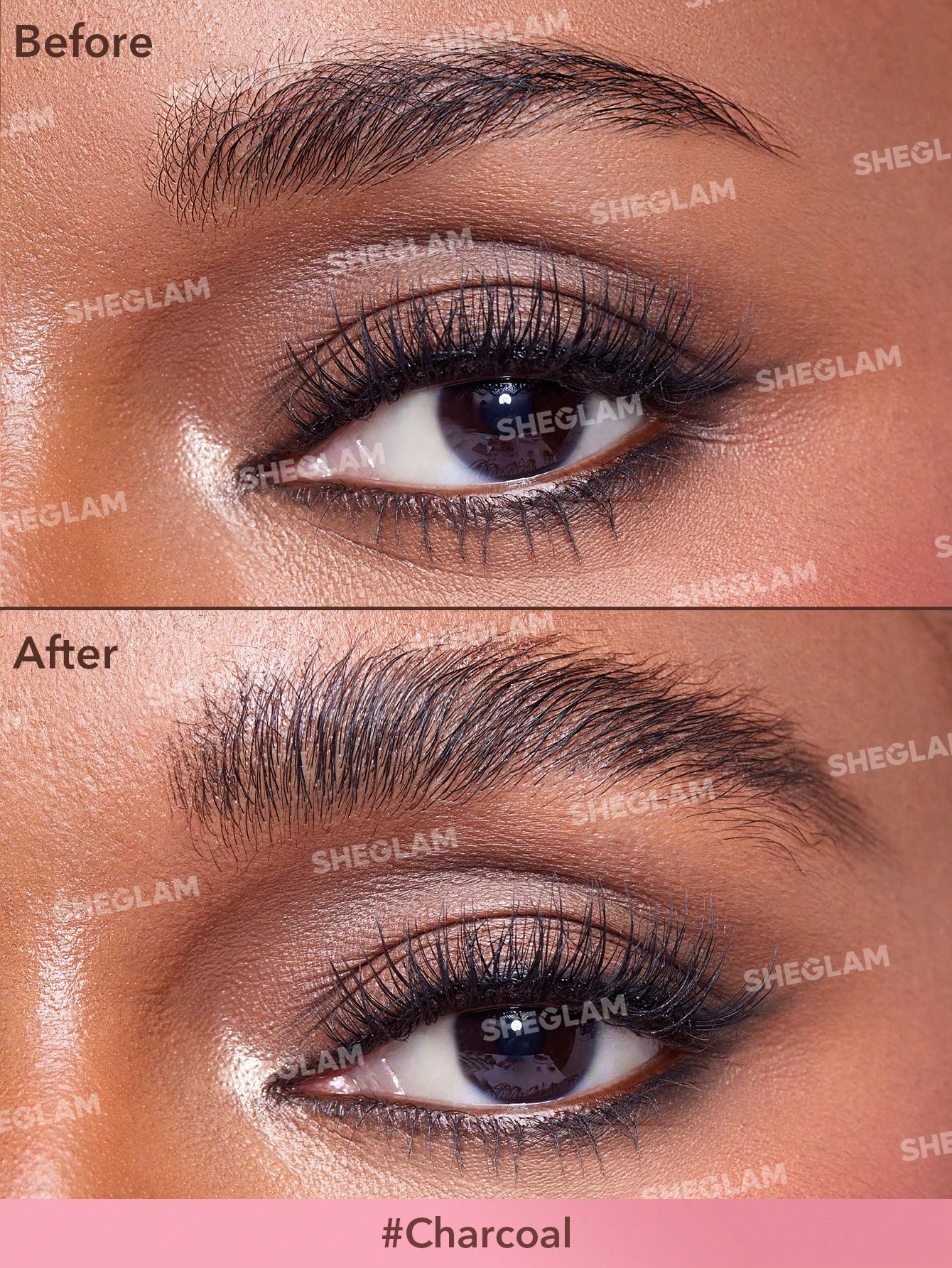 هاشور ابرو شیگلم 8 رنگ متنوع SHEGLAM Brow-Fection Angled Brush & Dip