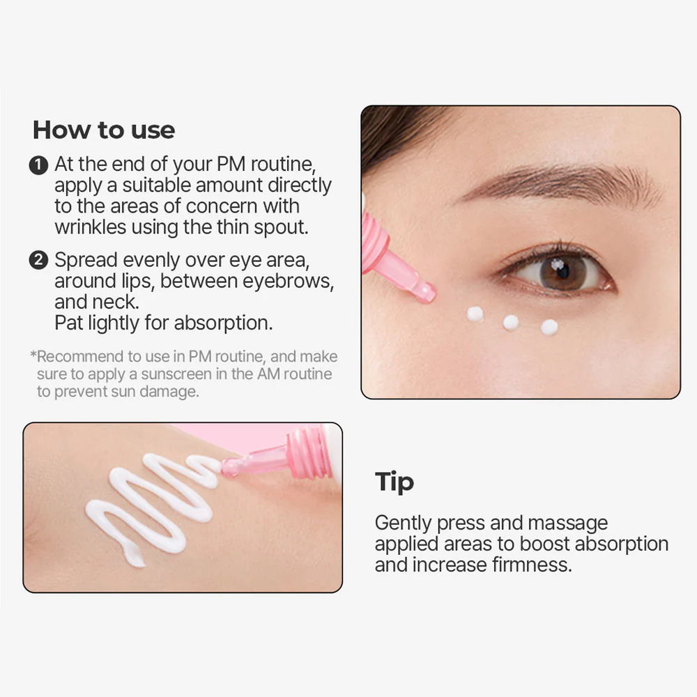 کرم دور چشم جوان ساز و ضد چروک توریدن 30 میل Torriden Cellmazing Small Molecule Collagen Firming Eye Cream