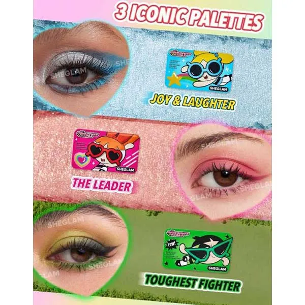 کالکشن آرایشی پاورپاف گرل شیگلم Sheglam The Powerpuff Girls Collection Set