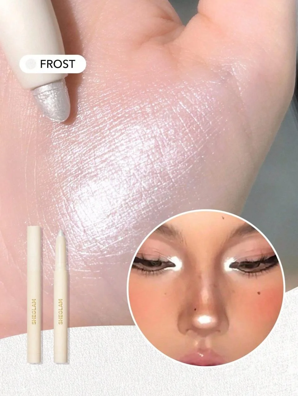 هایلایتر قلمی شیگلم رنگ FROST مدل Big n’ Bright