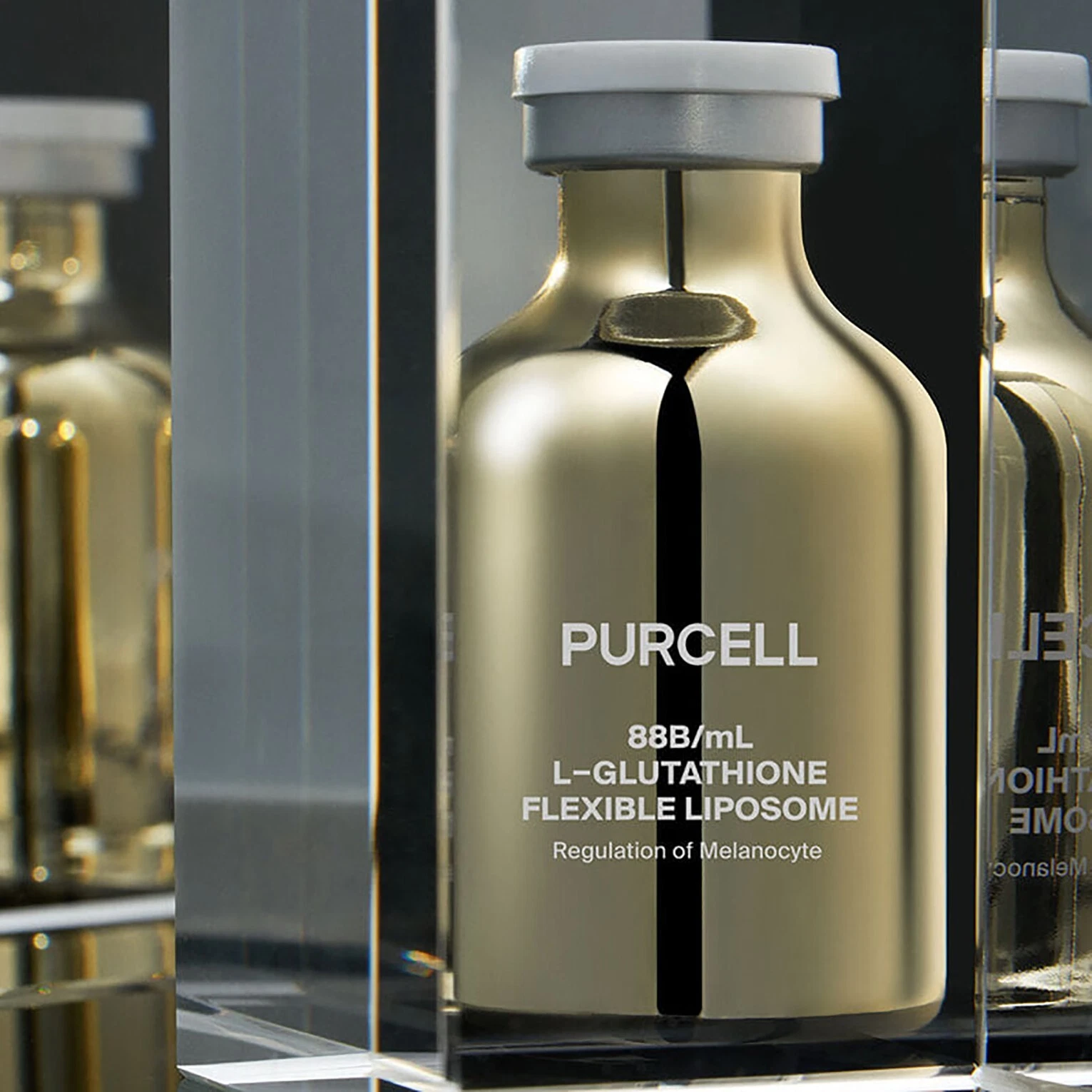 سرم لیپوزومی گلوتاتیون ۸۸ پورسل Purcell 88B/mL L-GLUTATHIONE Flexible Liposome