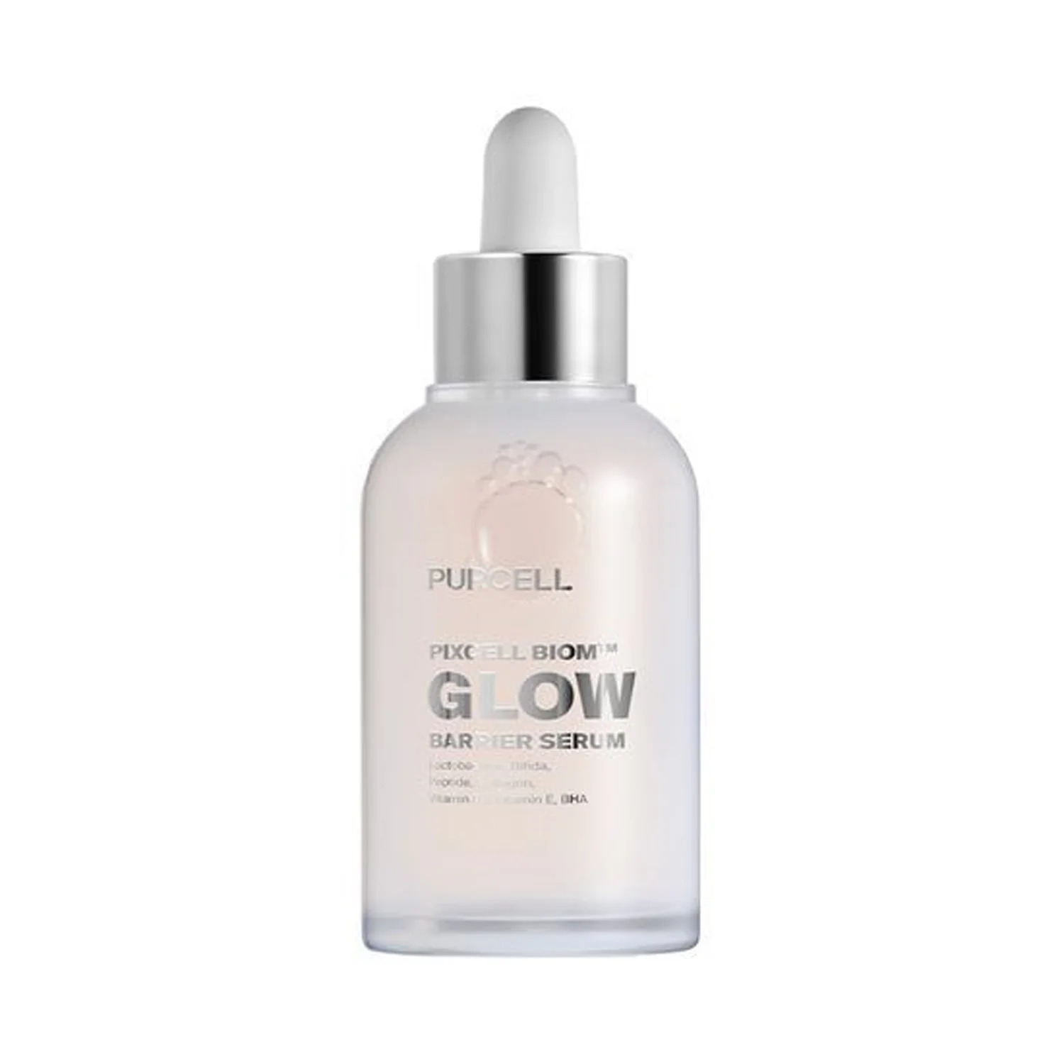 سرم ضد لک و روشن کننده پوست پورسل پیکسل بایوم گلو ۵۰ میل PURCELL – Pixcell Biom Glow Barrier Serum (x24) (Bulk Box)