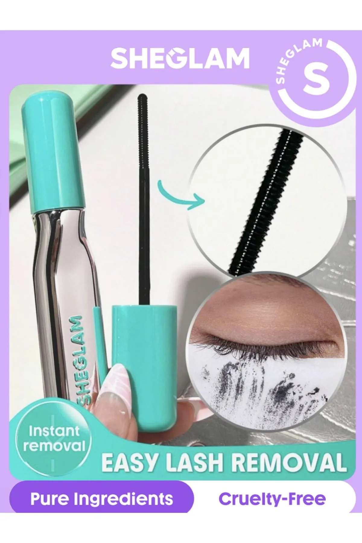 پاک کننده ریمل شیگلم SHEGLAM EASY LASH REMOVAL