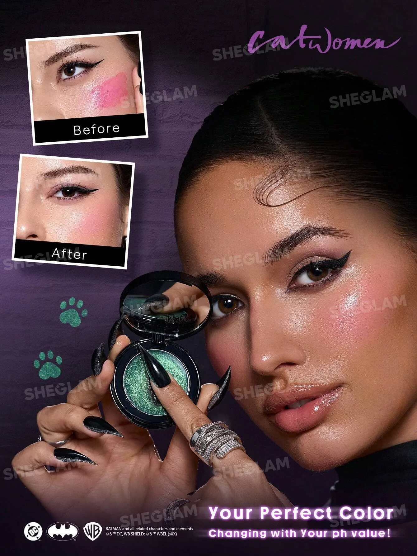 کالکشن کت وومن (CatWoman) شیگلم CATWOMAN™ | SHEGLAM Full Collection Set