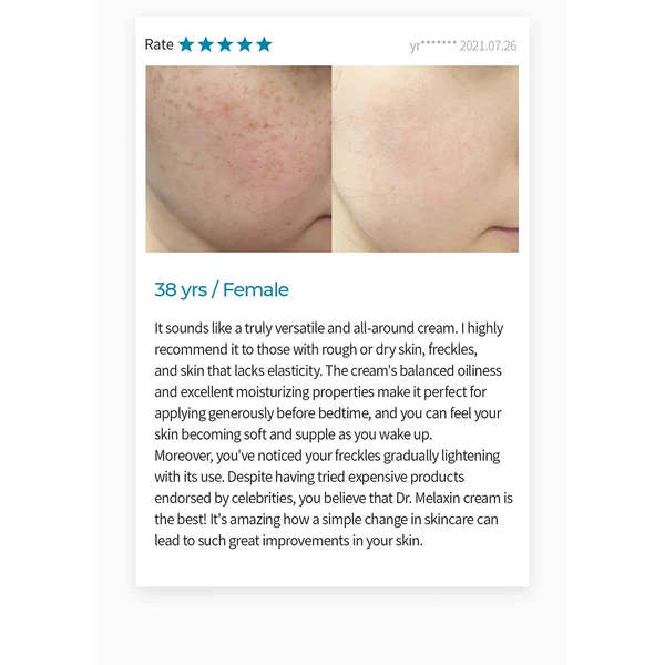 کرم ضد لک و روشن کننده ترانگزامیک اسید دکتر ملاکسین 50 گرم Dr.Melaxin TX Tranexamic Acid CREAM