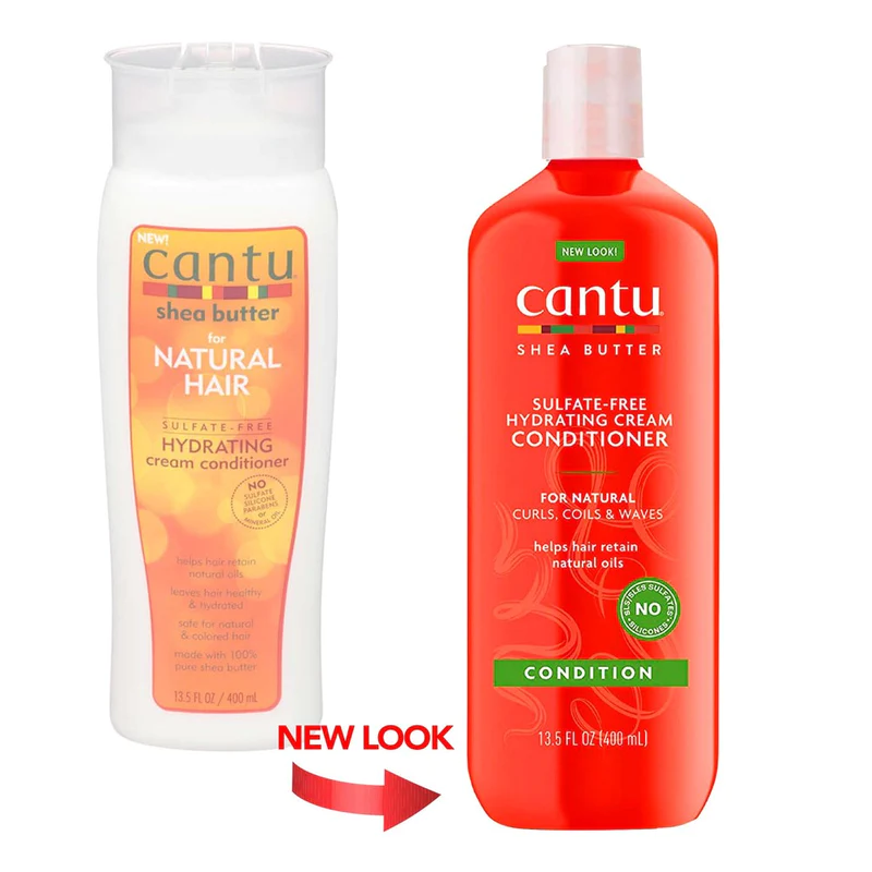 نرم کننده داخل حمام شی باتر کانتو Cantu Sulfate-Free Hydrating Cream Conditioner 400ml