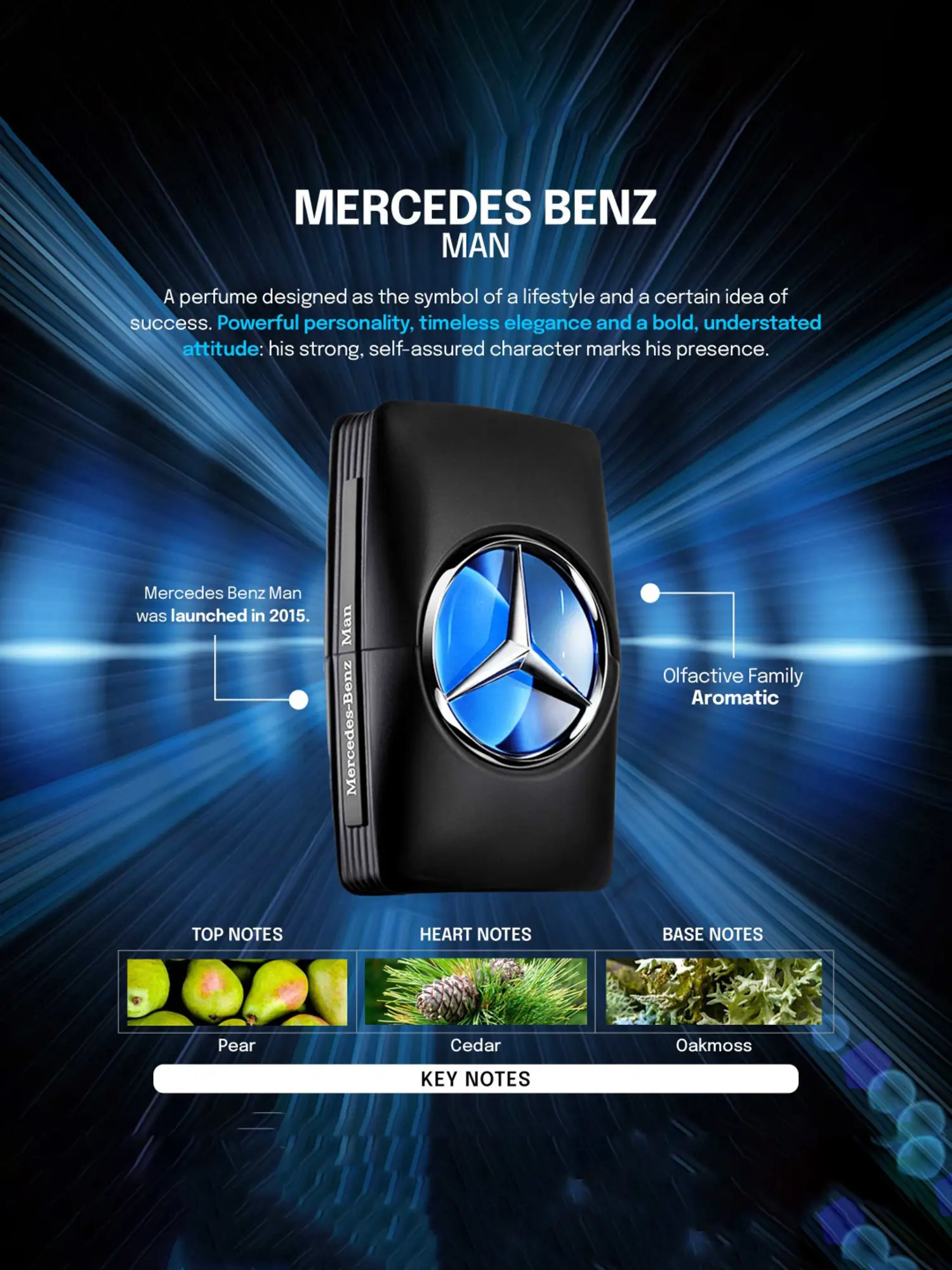 عطر ادکلن مردانه مرسدس بنز من 100 میل | Mercedes Benz Man